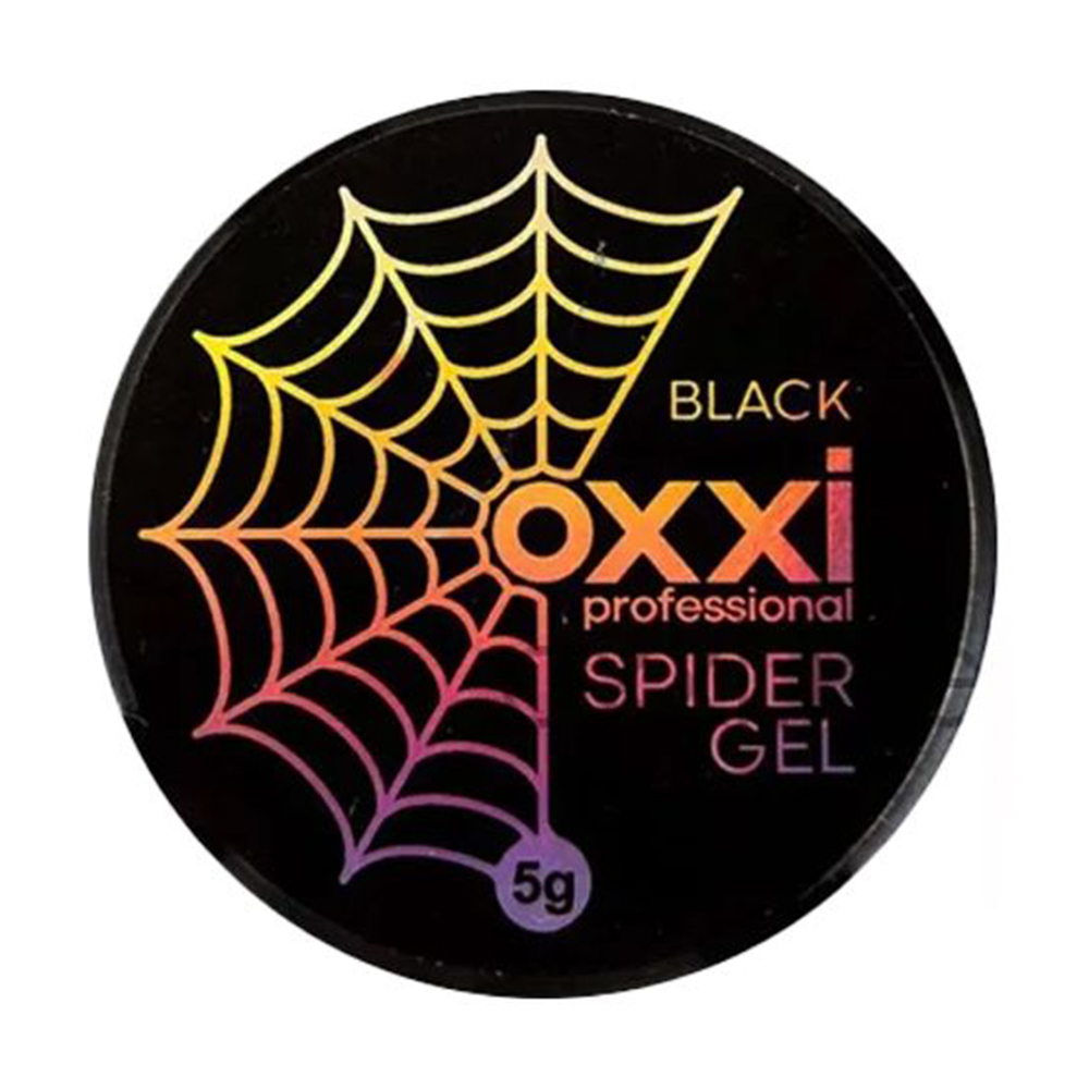 Гель-павутинка для манікюру Oxxi Professional Spider Gel Black, 5 г